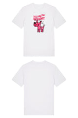 T-Shirt aus 100 % Bio-Baumwolle mit normaler Passform, erhältlich in verschiedenen Farben wie Blue Soul, Cotton Pink, Lavender, Aloe, Weiss und Schwarz. Individuell bedruckbar mit Wunschmotiv. Weiches, angenehm leichtes Material für hohen Tragekomfort. Ideal für einen zeitgemässen, entspannten Look. Handgezeichnetes Hundemotiv und Schriftzug „LIFE IS BETTER WITH ANWAY“ auf der Vorderseite.