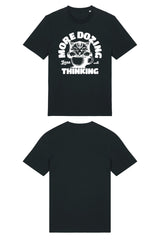 BUILD YOUR OWN T-SHIRT (NORMAL) |  MORE DOZING LESS THINKING | BLACK