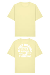 BUILD YOUR OWN T-SHIRT (RELAXED FIT) | MORE DOZING LESS THINKING | LEMON SORBET