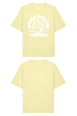 BUILD YOUR OWN T-SHIRT (RELAXED FIT) | MORE DOZING LESS THINKING | LEMON SORBET
