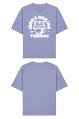 BUILD YOUR OWN T-SHIRT (RELAXED FIT) | MORE DOZING LESS THINKING | VIOLET