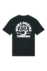 BUILD YOUR OWN T-SHIRT (NORMAL) |  MORE DOZING LESS THINKING | BLACK