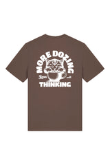 BUILD YOUR OWN T-SHIRT (NORMAL) | MORE DOZING LESS THINKING | MOCHA