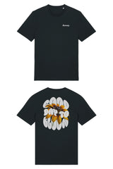 T-Shirt aus 100 % Bio-Baumwolle mit normaler Passform, erhältlich in verschiedenen Farben wie Blue Soul, Cotton Pink, Lavender, Aloe, Weiss und Schwarz. Individuell bedruckbar mit Wunschmotiv. Weiches, angenehm leichtes Material für hohen Tragekomfort. Ideal für einen zeitgemässen, entspannten Look. Vorderseite: Kleiner „Anway“-Schriftzug auf der linken Brust. Rückseite: Grosses Design mit Sonnenblume und Text „GOOD DAY TO BLOOM“.