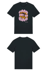 T-Shirt aus 100 % Bio-Baumwolle mit normaler Passform, erhältlich in verschiedenen Farben wie Blue Soul, Cotton Pink, Lavender, Aloe, Weiss und Schwarz. Individuell bedruckbar mit Wunschmotiv. Weiches, angenehm leichtes Material für hohen Tragekomfort. Ideal für einen zeitgemässen, entspannten Look. Design mit Sonnenblume und Text „GOOD DAY TO BLOOM“ auf der Vorderseite.