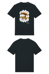 T-Shirt aus 100 % Bio-Baumwolle mit normaler Passform, erhältlich in verschiedenen Farben wie Blue Soul, Cotton Pink, Lavender, Aloe, Weiss und Schwarz. Individuell bedruckbar mit Wunschmotiv. Weiches, angenehm leichtes Material für hohen Tragekomfort. Ideal für einen zeitgemässen, entspannten Look. Design mit Sonnenblume und Text „GOOD DAY TO BLOOM“ auf der Vorderseite.