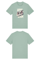 T-Shirt aus 100 % Bio-Baumwolle mit normaler Passform, erhältlich in verschiedenen Farben wie Blue Soul, Cotton Pink, Lavender, Aloe, Weiss und Schwarz. Individuell bedruckbar mit Wunschmotiv. Weiches, angenehm leichtes Material für hohen Tragekomfort. Ideal für einen zeitgemässen, entspannten Look. Als Motiv auf der Vorderseite eine Kassette, dekoriert mit Blumen, eingerahmt von Sternen – Text „ANWAY BLOOM“.