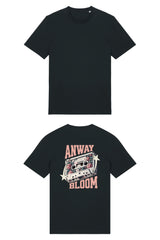 T-Shirt aus 100 % Bio-Baumwolle mit normaler Passform, erhältlich in verschiedenen Farben wie Blue Soul, Cotton Pink, Lavender, Aloe, Weiss und Schwarz. Individuell bedruckbar mit Wunschmotiv. Weiches, angenehm leichtes Material für hohen Tragekomfort. Ideal für einen zeitgemässen, entspannten Look. Als Motiv auf der Rückseite eine Kassette, dekoriert mit Blumen, eingerahmt von Sternen – Text „ANWAY BLOOM“.