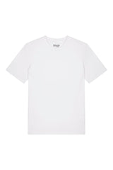 T-Shirt aus Bio-Baumwolle mit normaler Passform – in Weiss (White), Schwarz (Black), Aloegrün (Aloe), Rosa (Cotton Pink), Hellblau (Blue Soul) oder Lavendel (Lavender) erhältlich.
