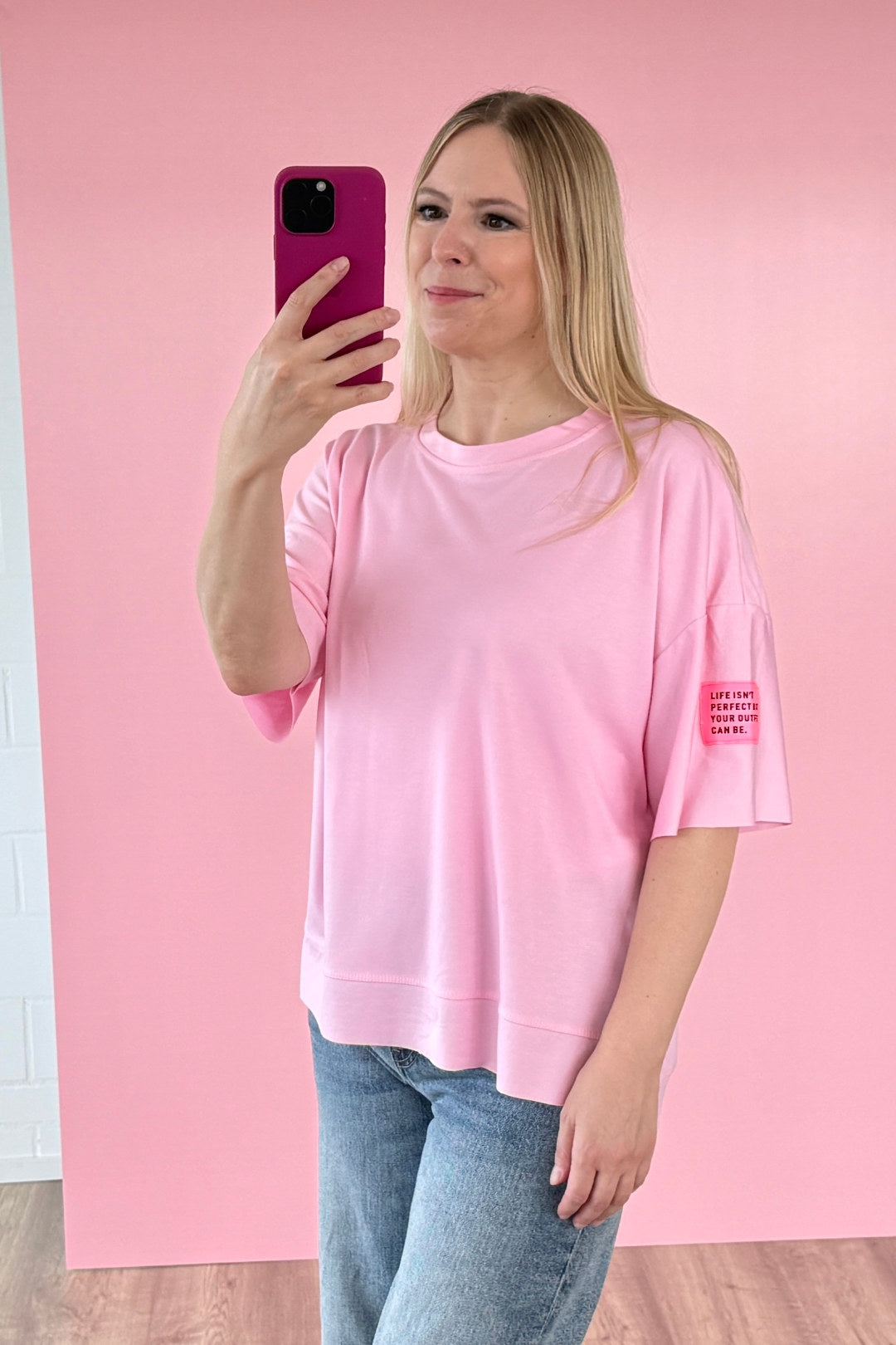 OVERSIZED SHIRT JUNA | ROSA