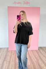 OVERSIZED SHIRT JUNA | SCHWARZ