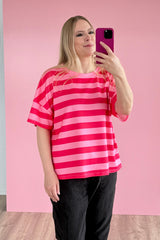 OVERSIZED SHIRT ZOE | PINK-ROSA