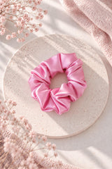 MIDI SILK SCRUNCHIE | CARMINE
