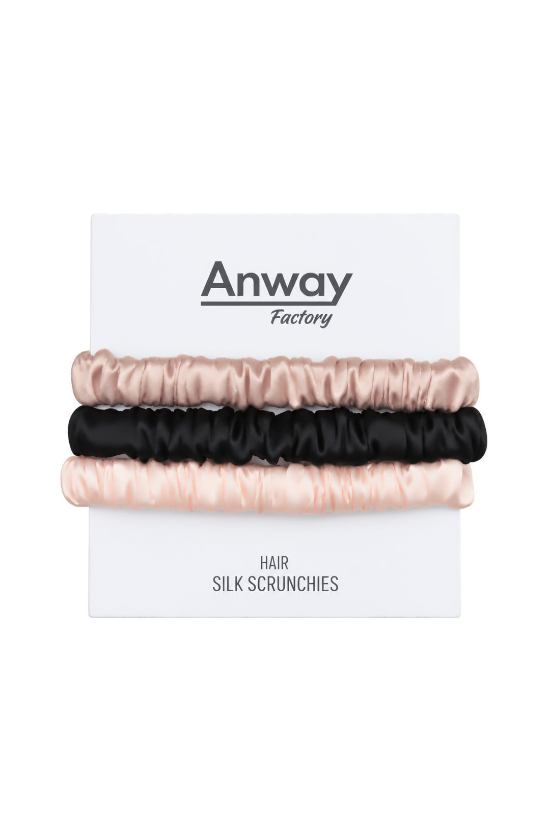 SILK SCRUNCHIE 3ER-SET | BASICS