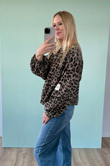 BUTTERSTOFF SWEATER AURORA | CAMEL-LEO