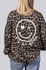 OVERSIZED SWEATER GIOIA | TAUPE-LEO