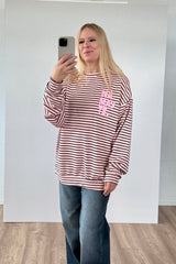 OVERSIZED SWEATER NAMASTE | HELLROSA-COFFEE