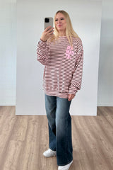 OVERSIZED SWEATER NAMASTE | HELLROSA-COFFEE
