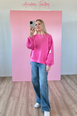 BUTTERSTOFF SWEATER ROMA | PINK