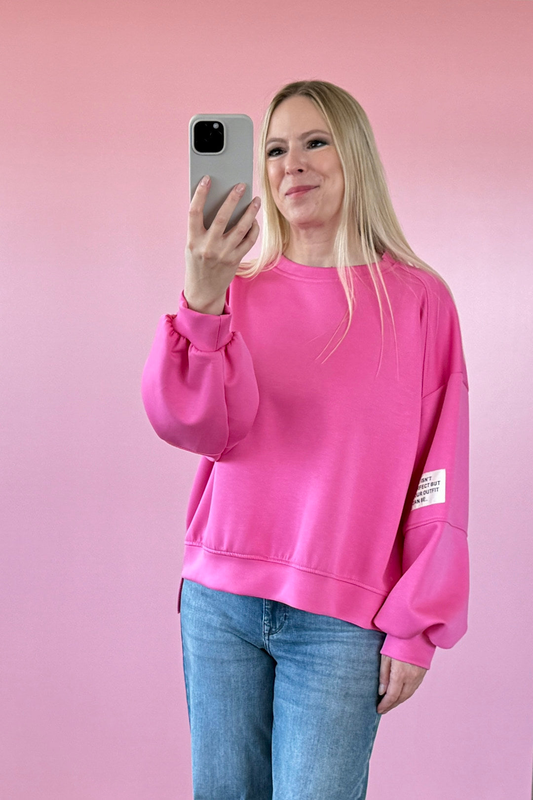BUTTERSTOFF SWEATER ROMA | PINK