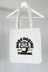 TRAGETASCHE | MORE DOZING LESS THINKING | NATURAL RAW