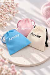 TRAVEL BAG | SET (BLUE, PINK, NATURAL)